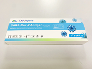 CE Ditandai Kromatografi COVID 19 Saliva Antigen Rapid Test Kit 1Tes / Kotak Untuk Penggunaan Di Rumah