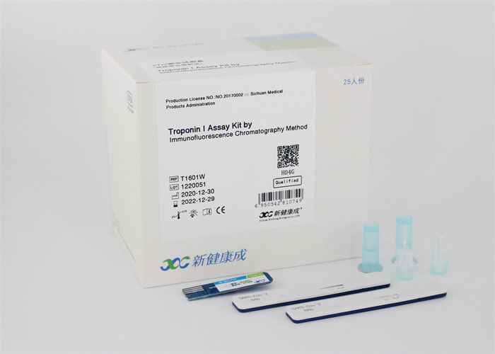Kit Tes Penanda Jantung POCT CTnI 15 Menit Untuk Penganalisis IFP 2000