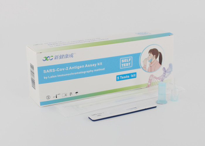 COVID-19 Nasal Antigen Covid 19 Rapid Test Kit 5 Tes/Kotak