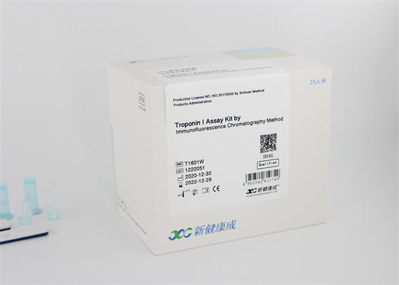 Perangkat Tes Penanda Jantung Darah POCT 40ng / ML CE Immunofluorescence Analyzer