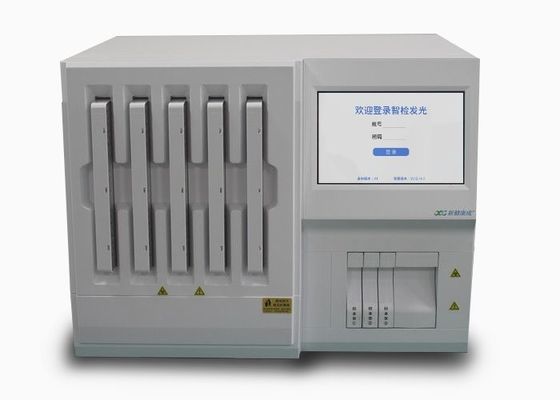 5-Saluran Penuh Otomatis POCT Immunoassay Analyzer Fluoresensi Kuantitatif