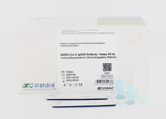 IgM Elisa Antibody Assay POCT Covid 19 Rapid Test Kit Reaksi 8 Menit